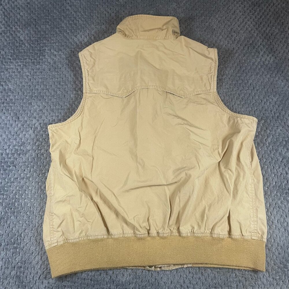 Lauren Ralph Lauren Womens Vest 1X Brown Safari Hunting Fishing Photography Flaw - Picture 5 of 7